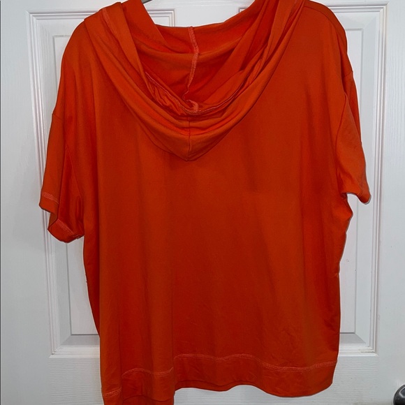 Lug orange short sleeve coupe hooded top size large - Picture 4 of 4